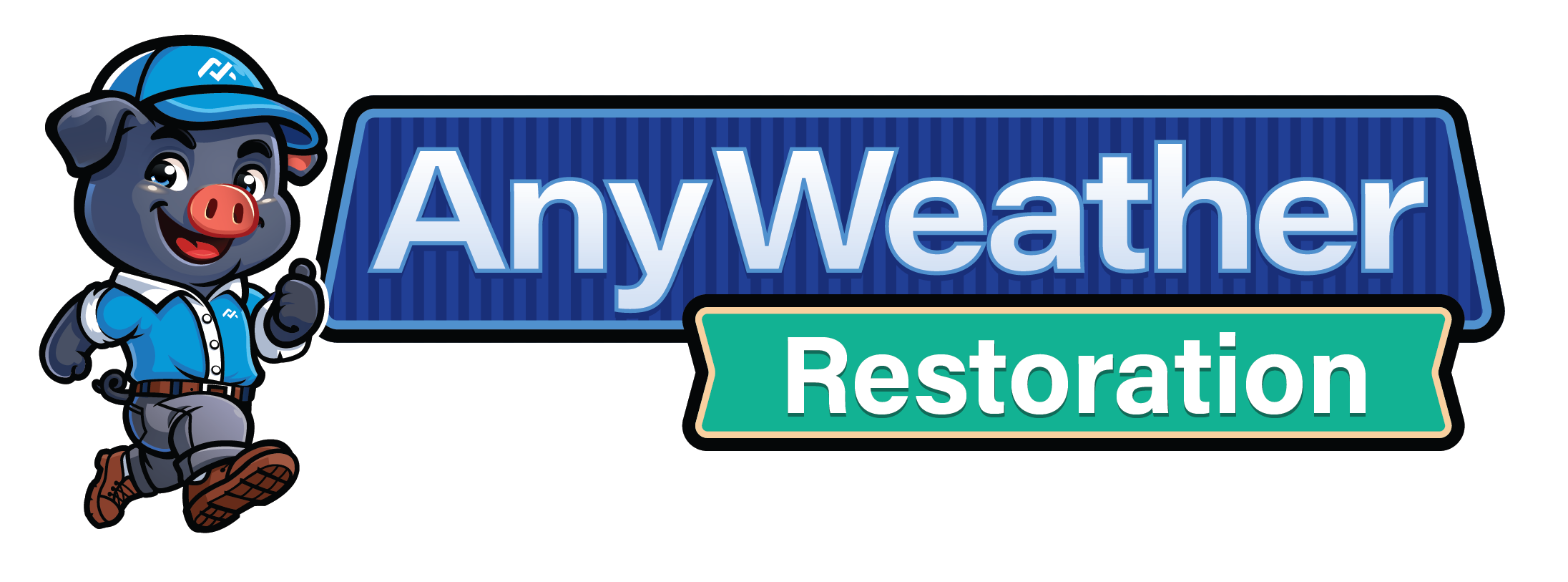 AnyWeather Restoration Logo Website